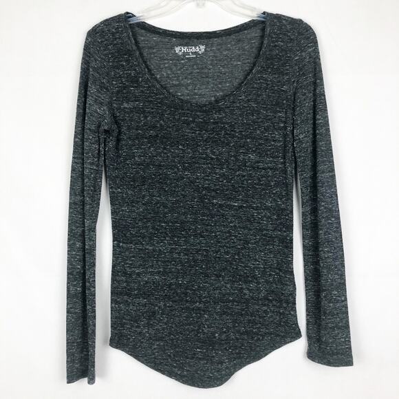 Mudd Space-Dye Long Sleeve Top Size Small - Picture 1 of 9